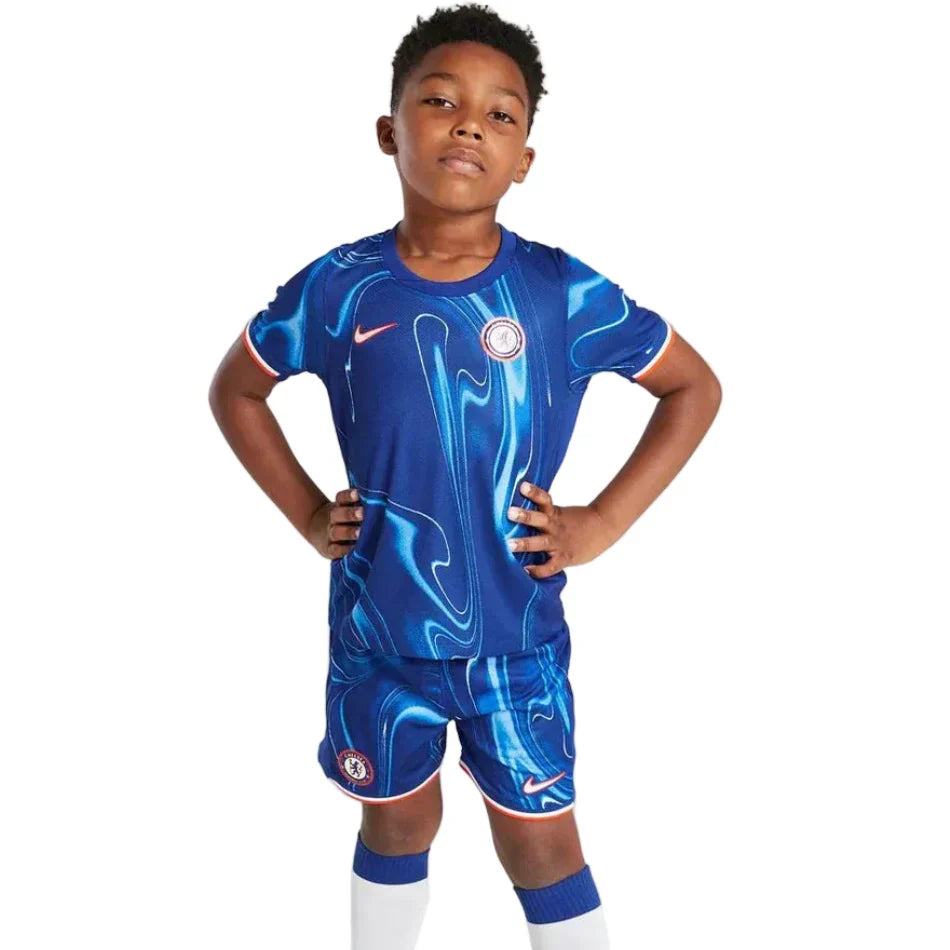 Kids Chelsea Home Kit 2024/2025 - Blue