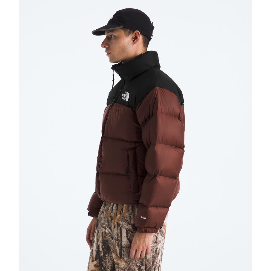 The North Face Men's 1996 Retro Nuptse Jacket in Ember Soil/TNF Black
