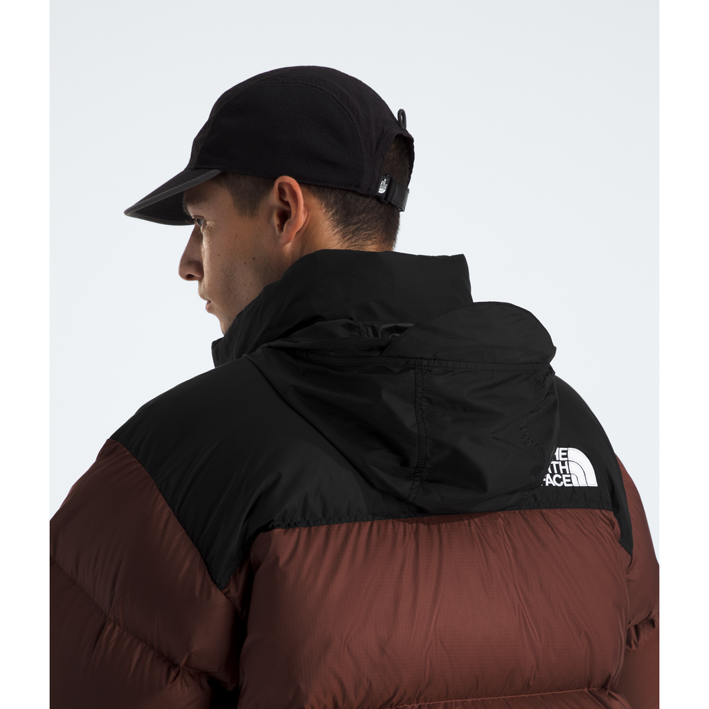 The North Face Men's 1996 Retro Nuptse Jacket in Ember Soil/TNF Black