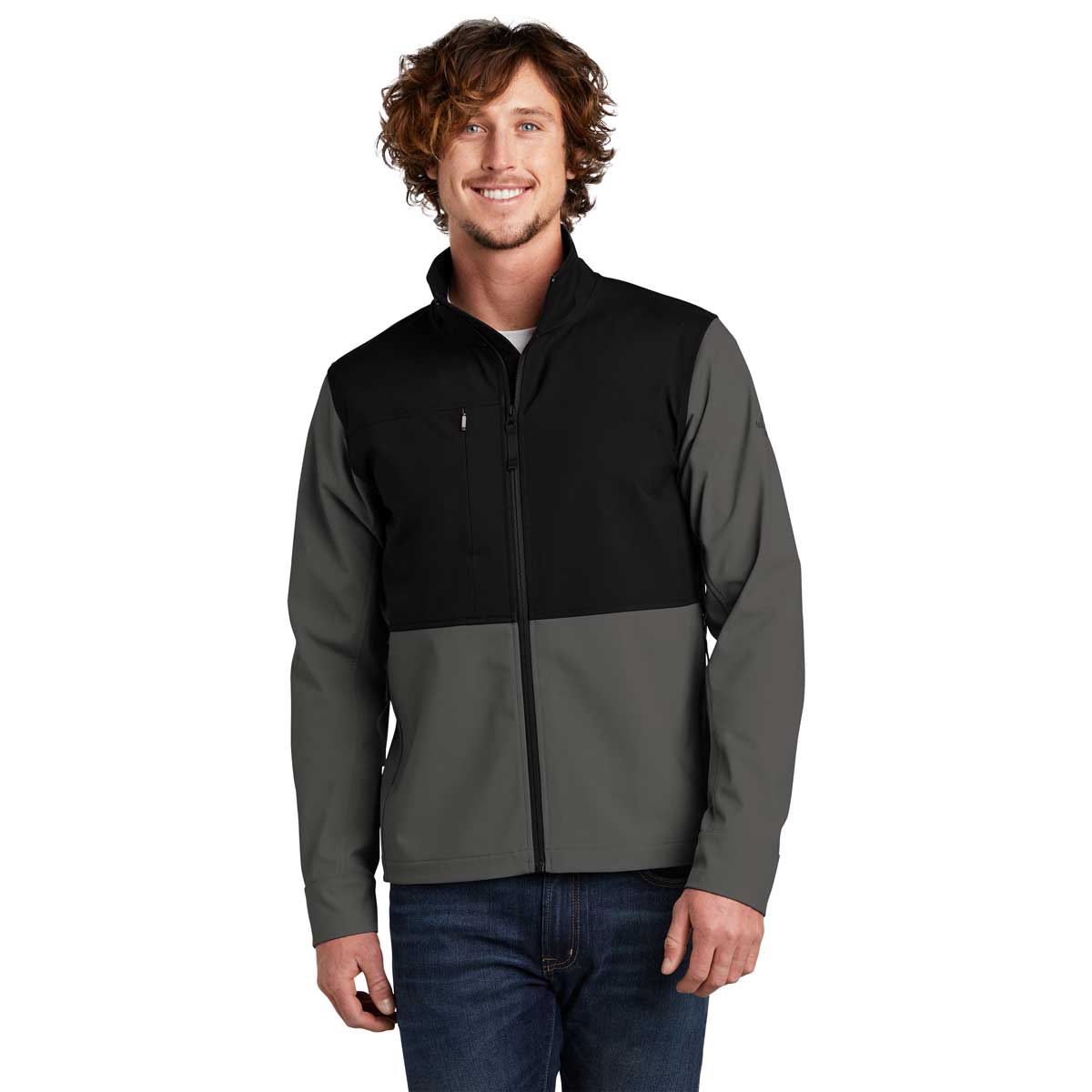 The North Face Men's Asphalt Grey Castle Rock Softshell Jacket
