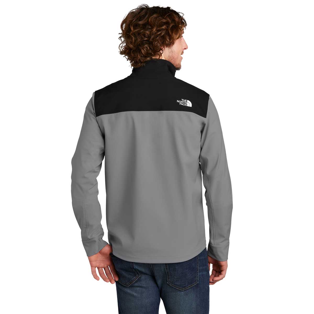 The North Face Men's Mid Grey Castle Rock Softshell Jacket