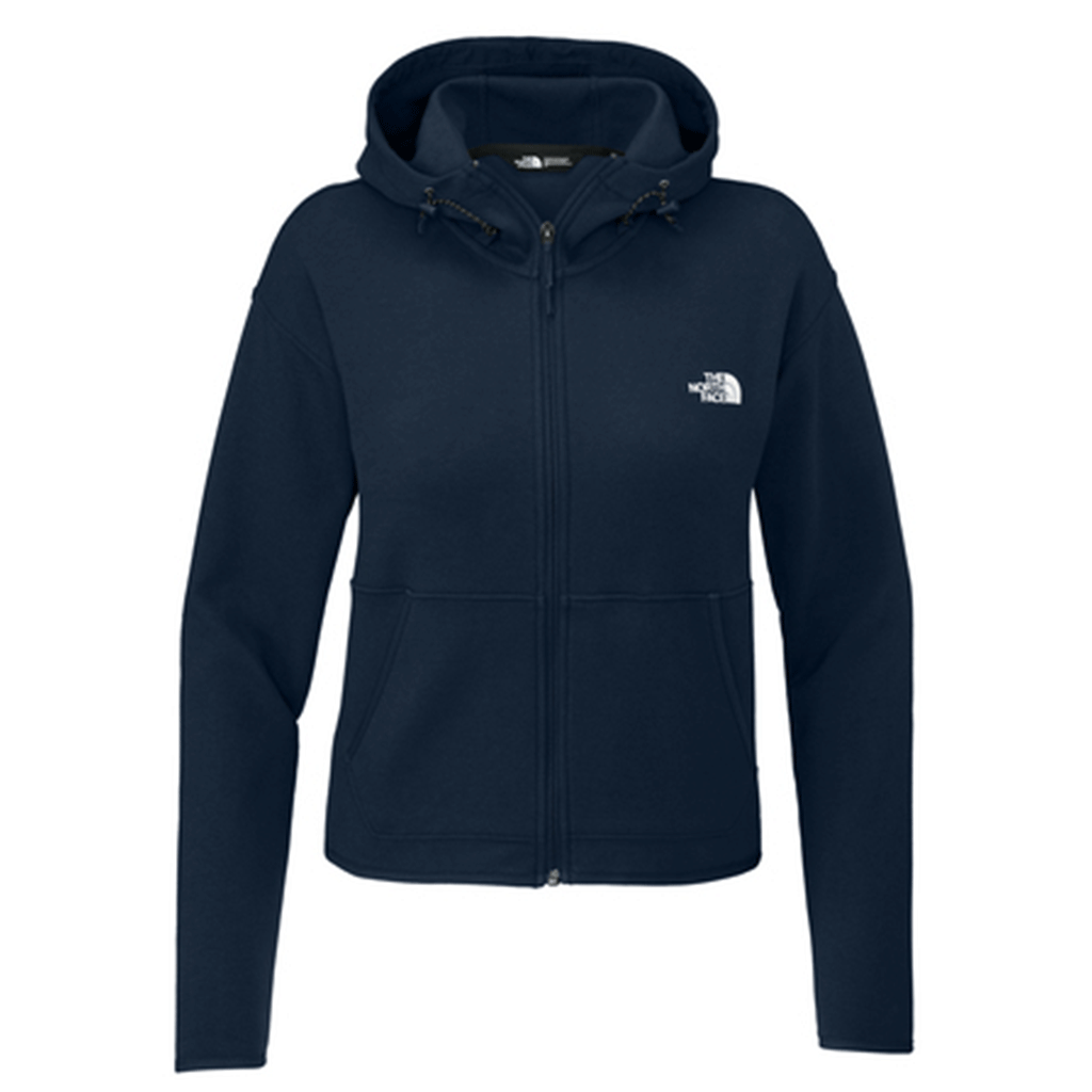The North Face Women's Summit Navy Double-Knit Full-Zip Hoodie