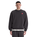 The North Face Men's Red Box Crewneck Sweatshirt in Obsidian
