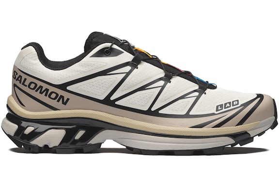 Salomon XT-6 Vanilla Ice Black Silver Cloud