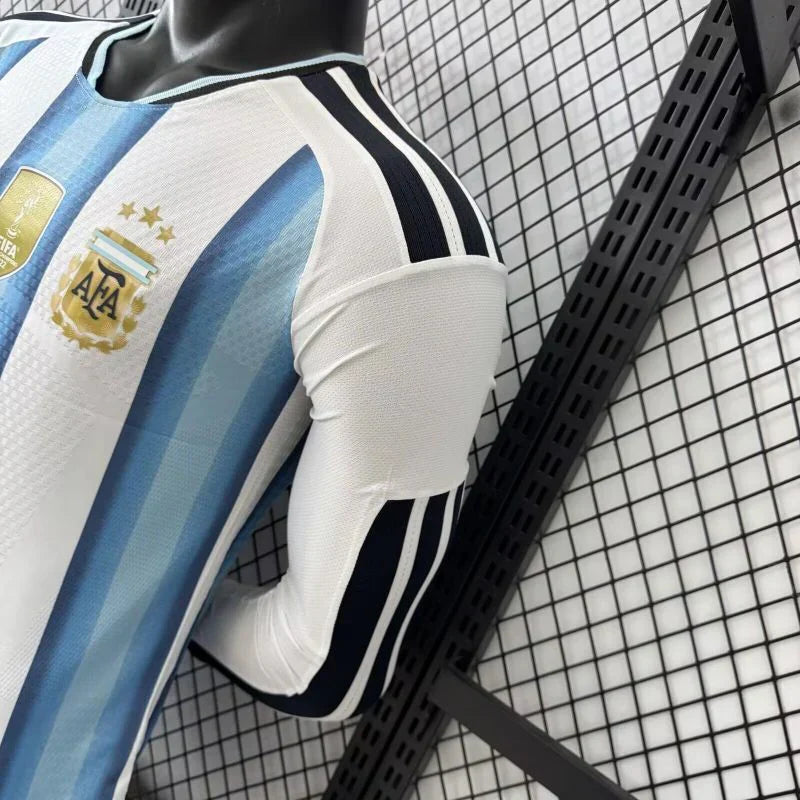 Argentina World Cup 2026 Home Jersey Player Version - Long Sleeve