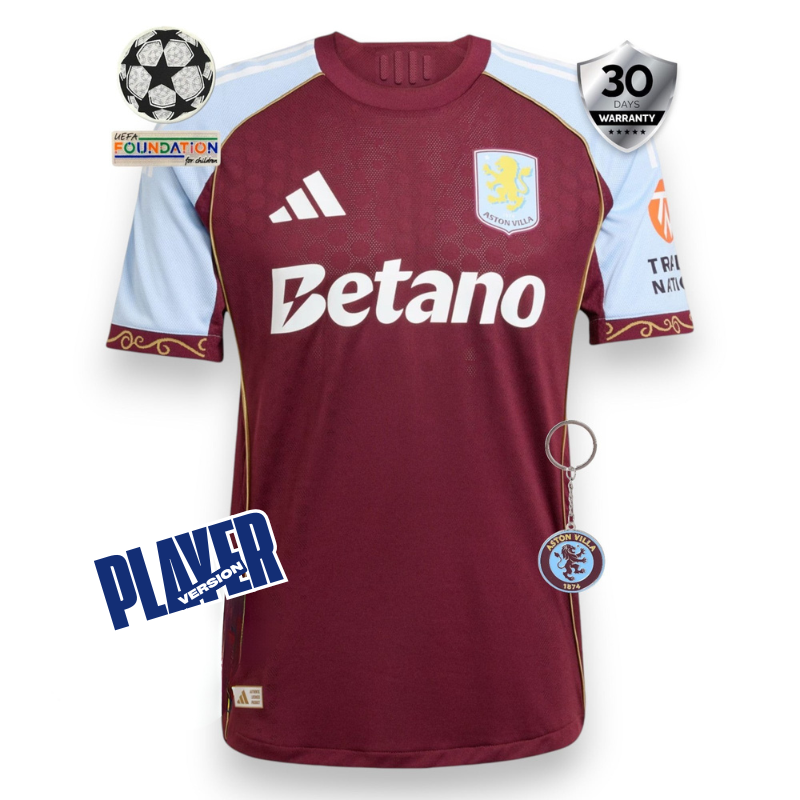 Aston Villa Player Jersey Home 2025/26